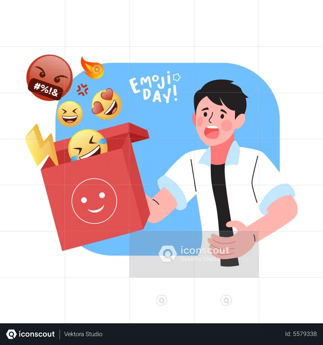 Emoji Expressions Emoji Illustration