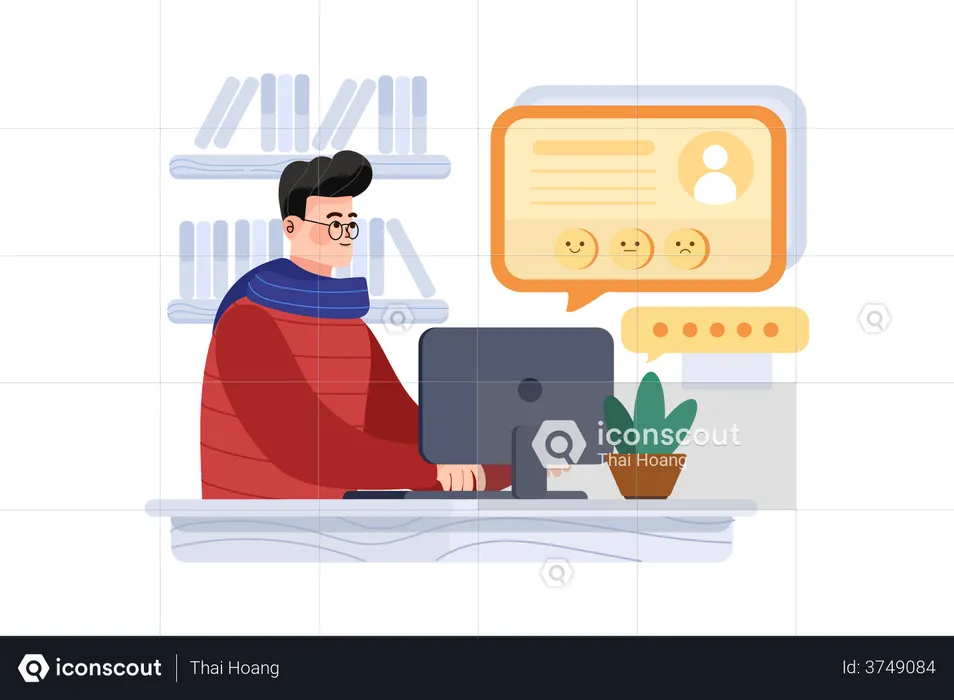 Emotion feedback  Illustration