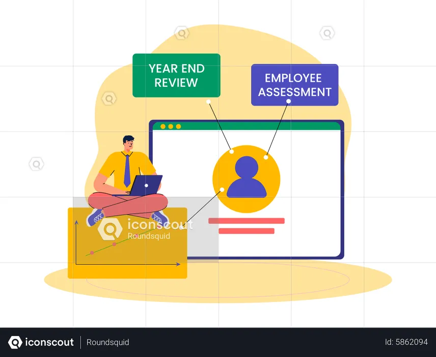 Employee assessment  Illustration