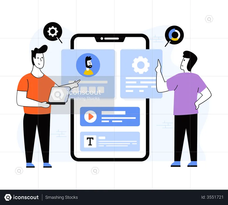 Employee Assessment  Illustration