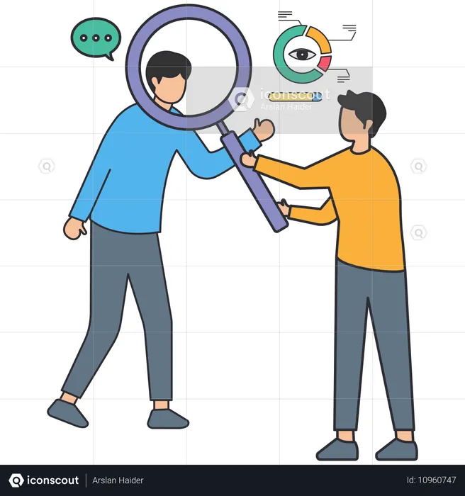 Employee monitoring Work performance  Illustration