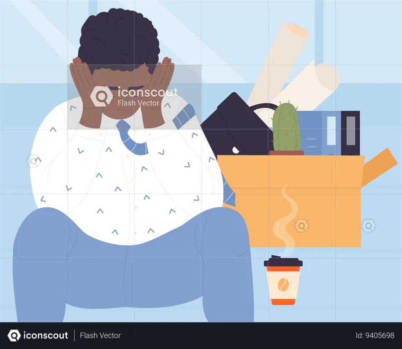 Employee Termination Illustration - Free Download People Illustrations ...