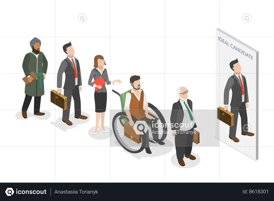 Employment Interview Discrimination  Illustration