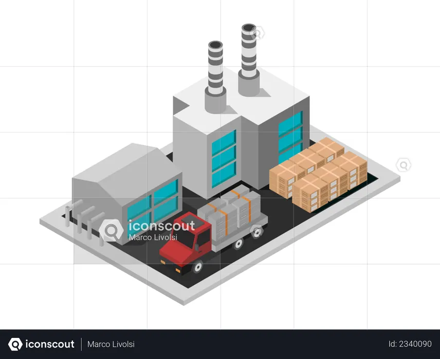 Compañia Industrial  Ilustración