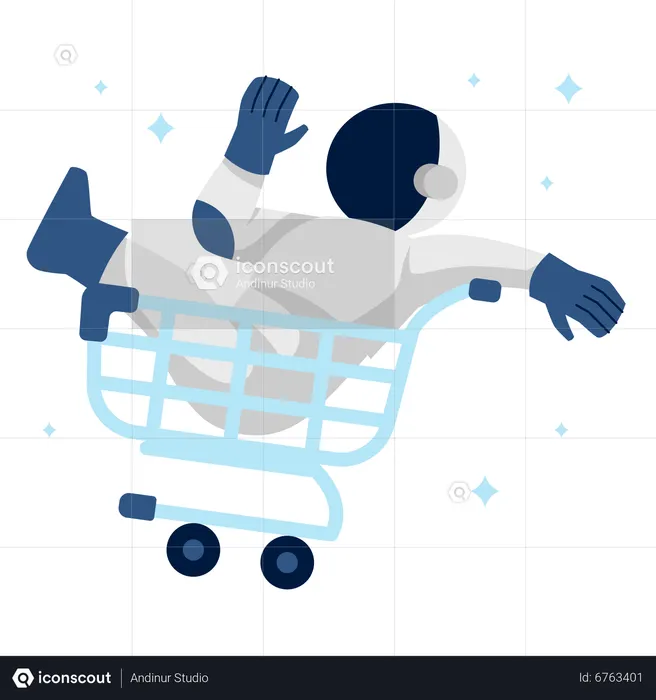 Best Empty Cart Illustration download in PNG & Vector format