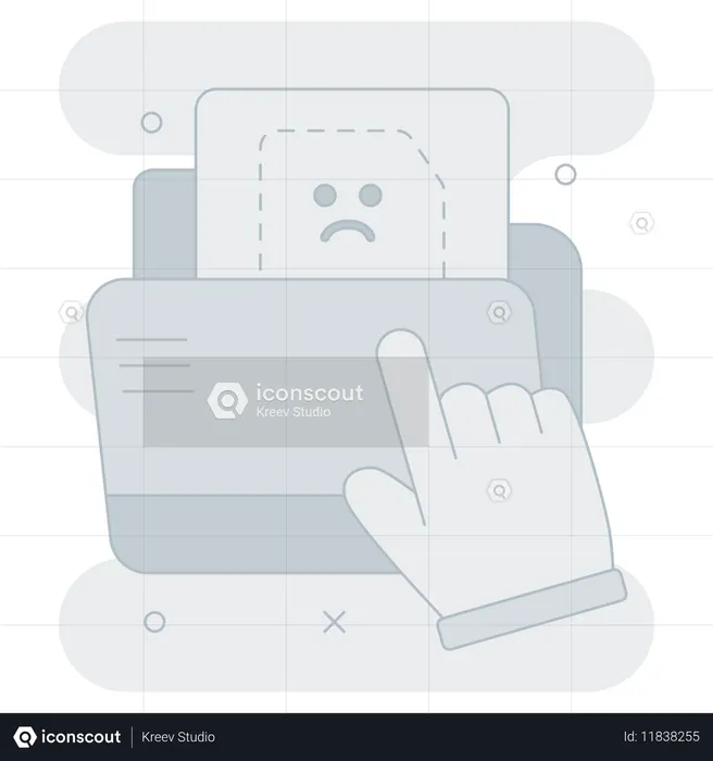 Empty File  Illustration