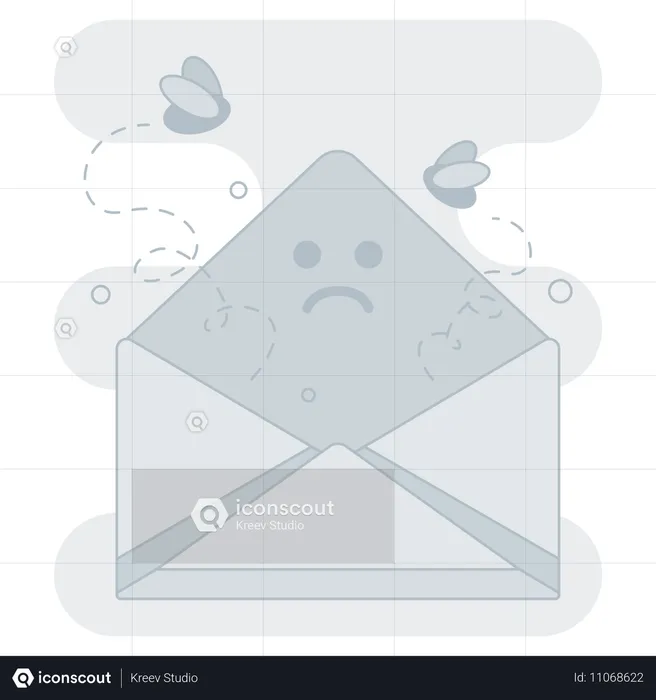 Empty Message  Illustration