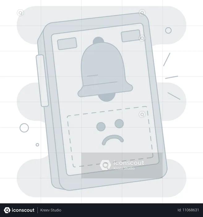 Empty Notification  Illustration