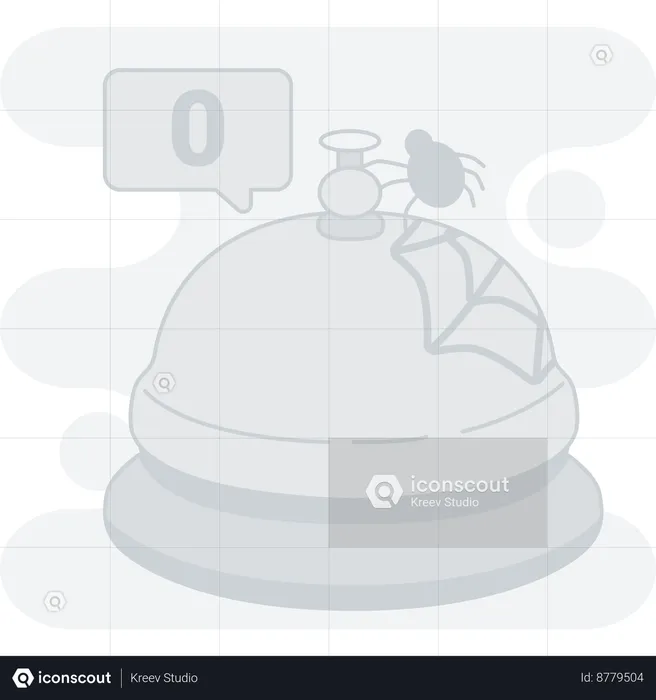 Empty Notification  Illustration