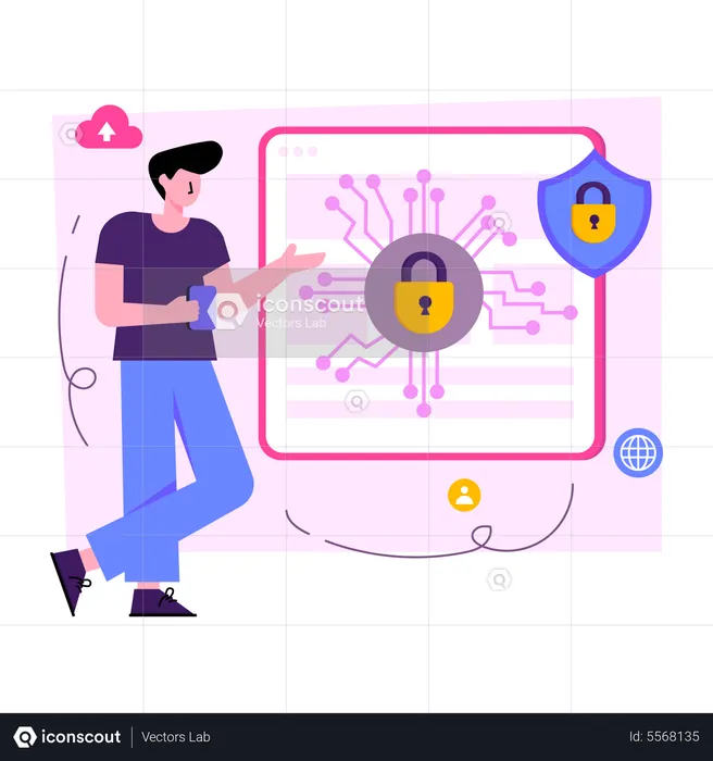 Encryption  Illustration