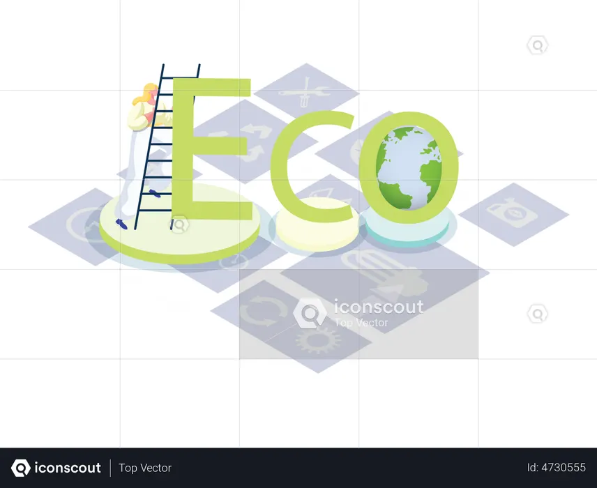 Energía Ecológica  Ilustración