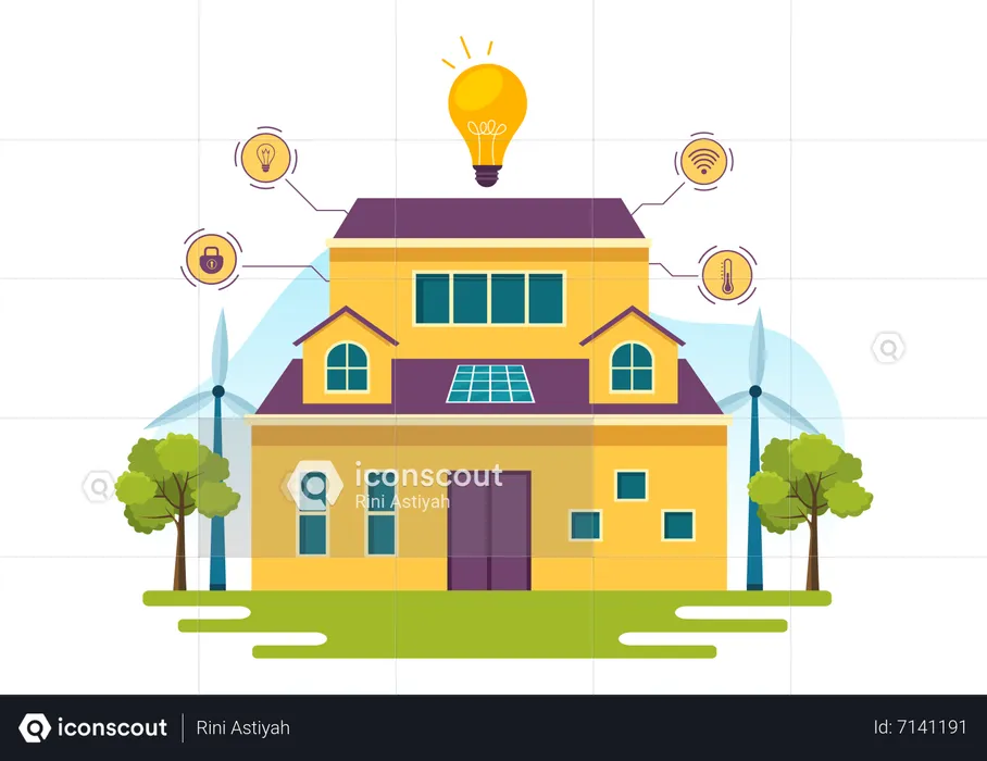 Energy Efficiency  Illustration