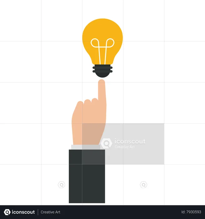 Energy Efficient Lighting  Illustration