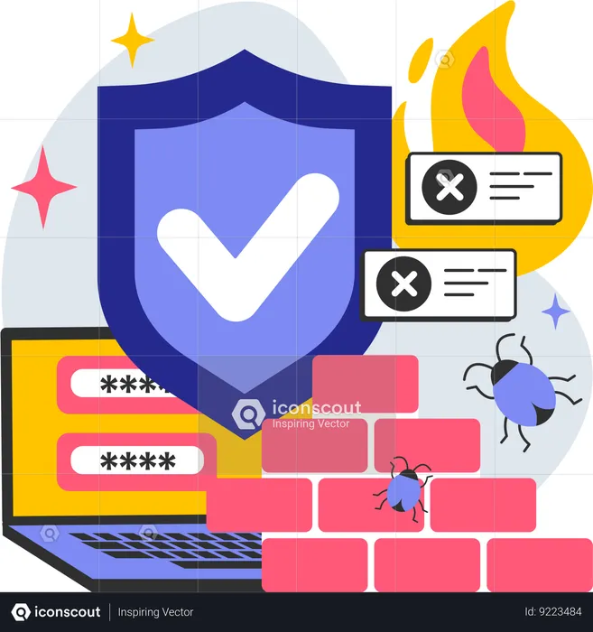 Ensure web security  Illustration
