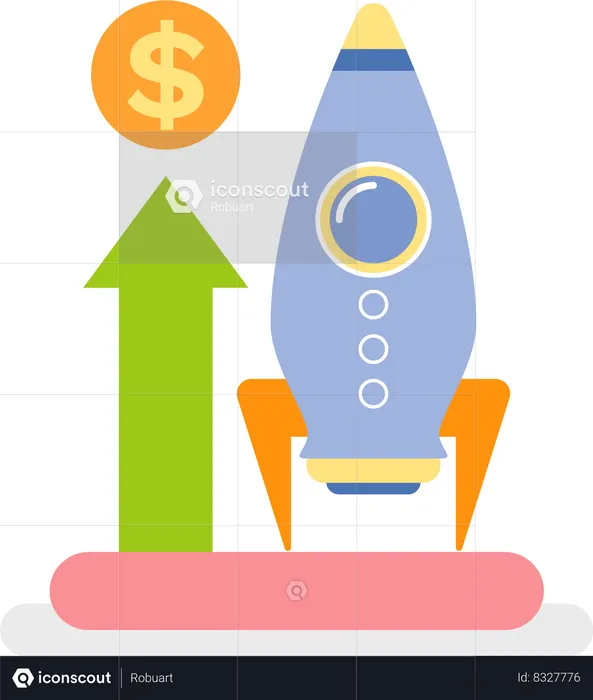 Démarrage d'entreprise  Illustration