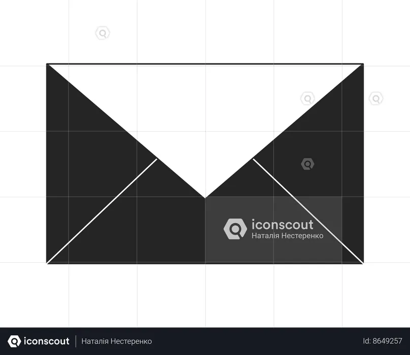 Envelope fechado  Ilustração