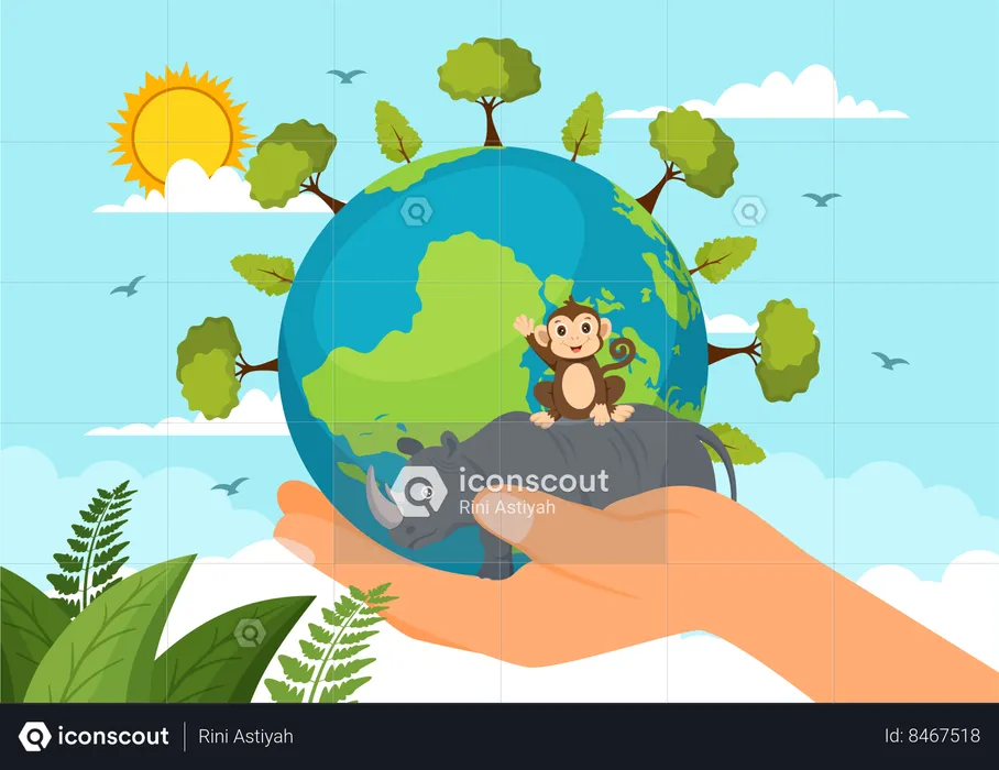 Environmental Conservation Day  Illustration