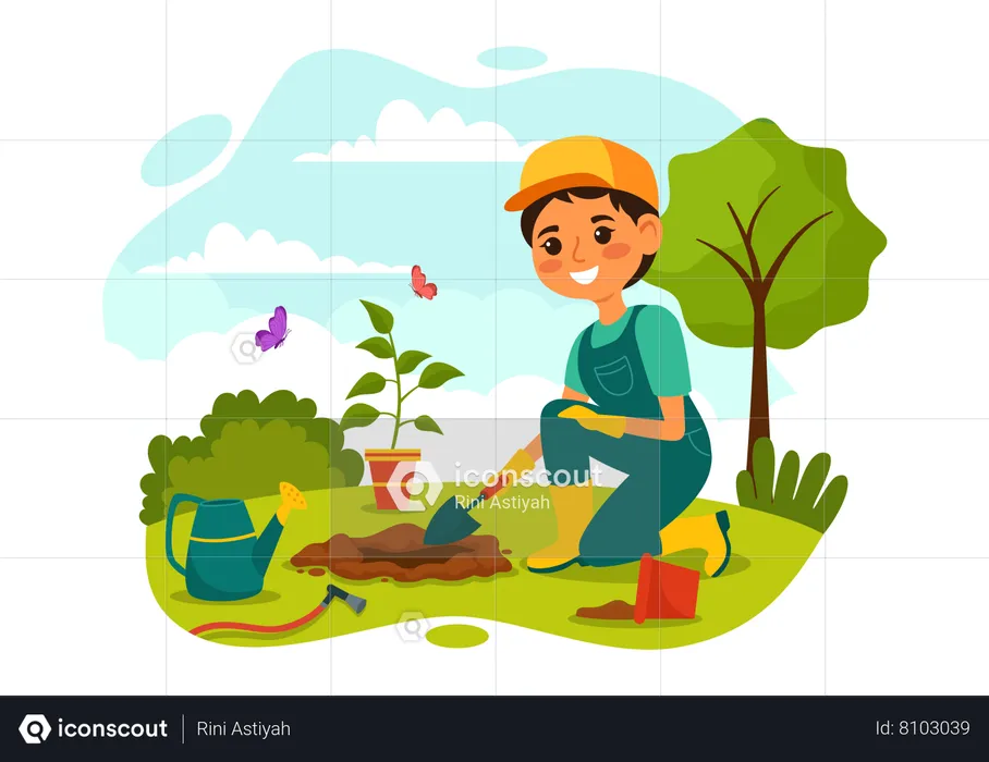 Environmental Stewardship  Illustration