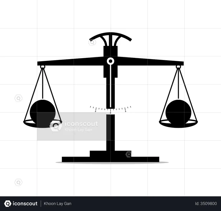 Equality in justice  Illustration