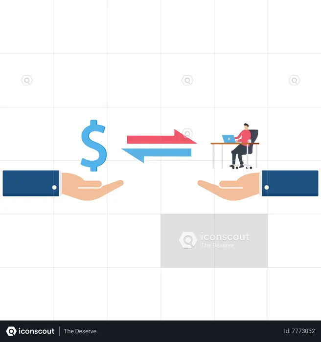 Équilibre entre économie et investissement  Illustration