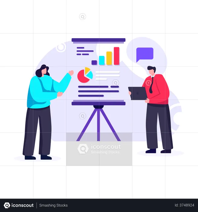 Equipe de negócios  Ilustração