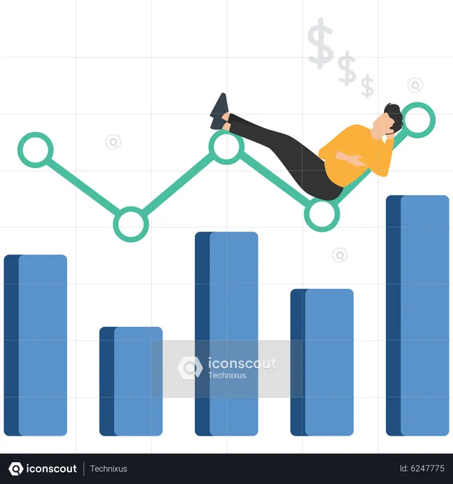 Erfolgreiche Investitionen  Illustration