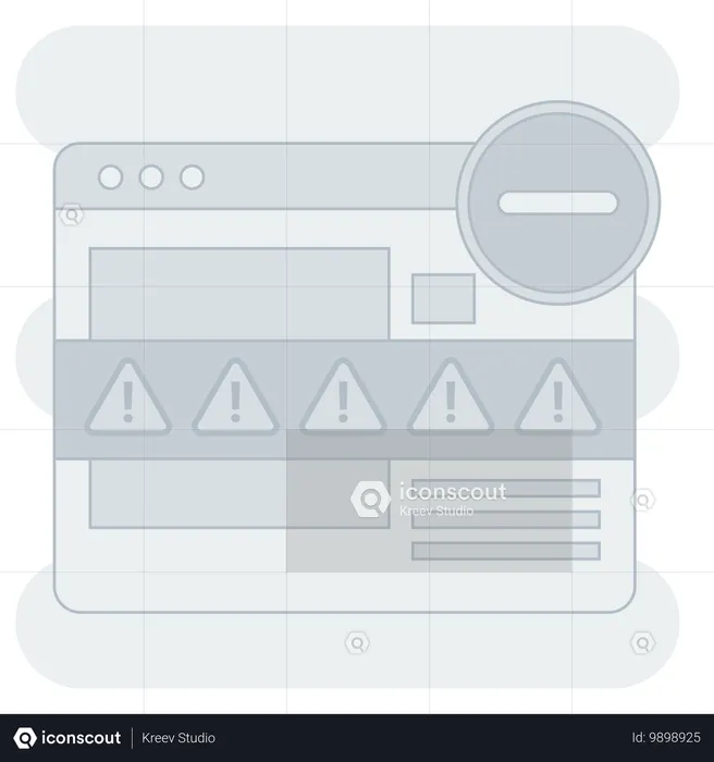 오류 403 액세스 금지  일러스트레이션