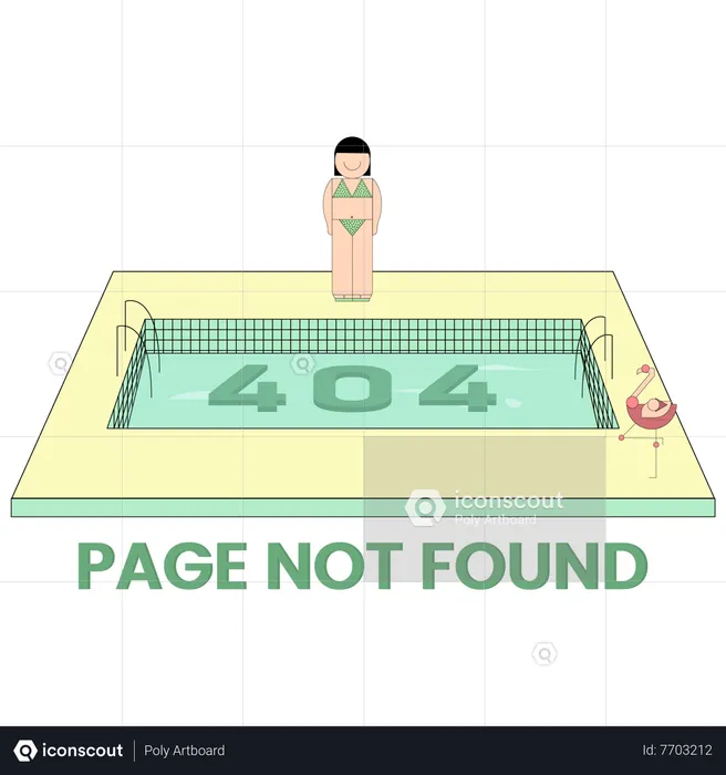 Error 404  Illustration