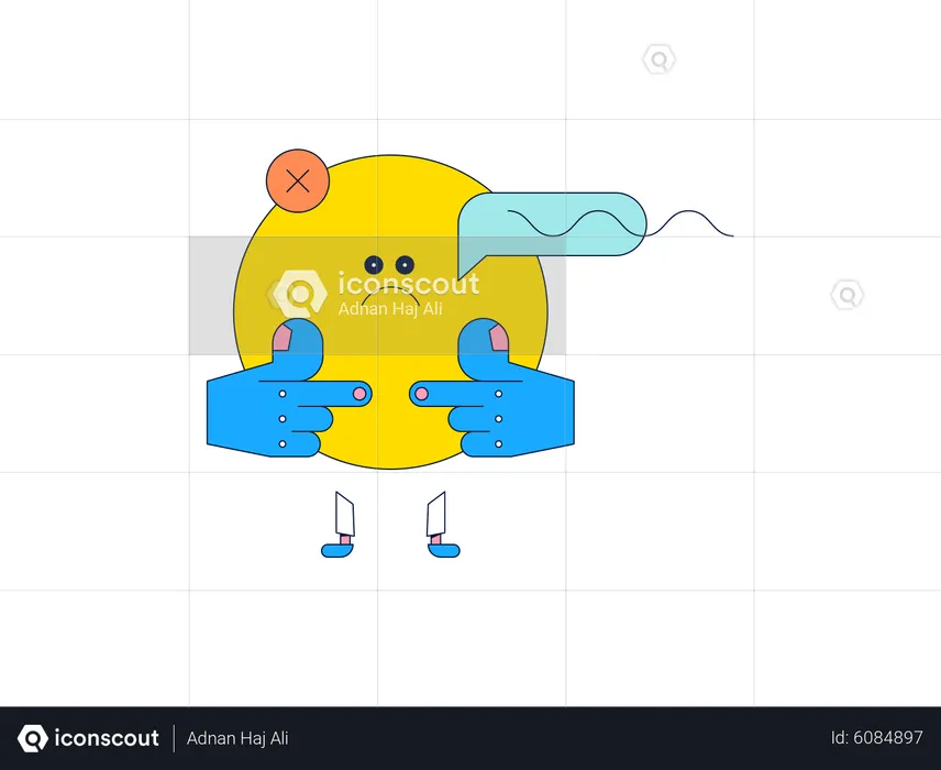 Error de servicio  Ilustración