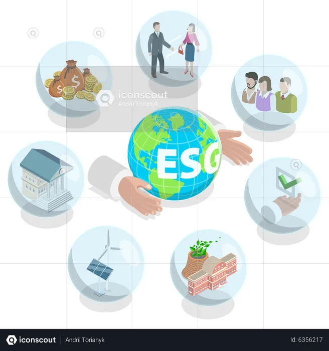 ESG  Illustration