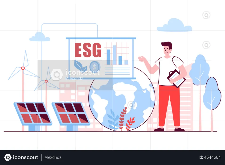 ESG governance  Illustration
