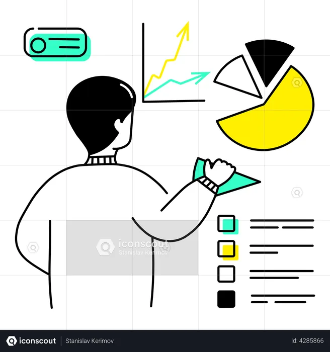 Estadísticas financieras  Ilustración