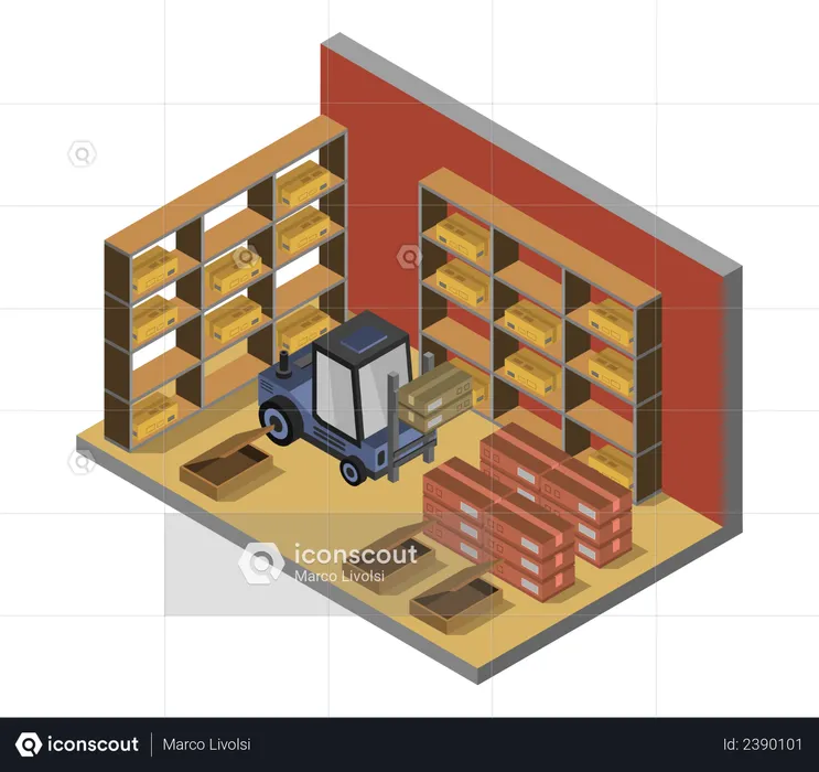 Despensa  Ilustração