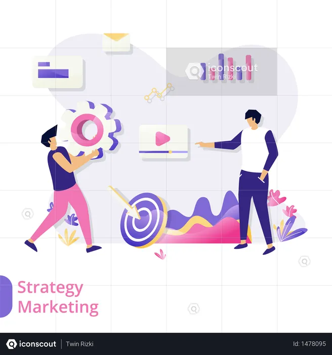 Estrategia de marketing  Ilustración