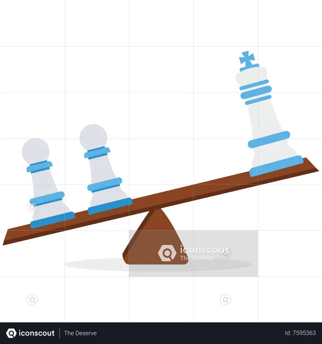 Estratégia para obter sucesso nos negócios  Ilustração