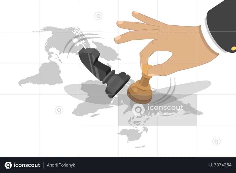 Étape commerciale décisive  Illustration