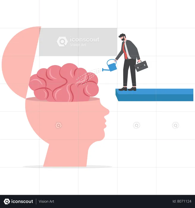 Mentalité de croissance  Illustration