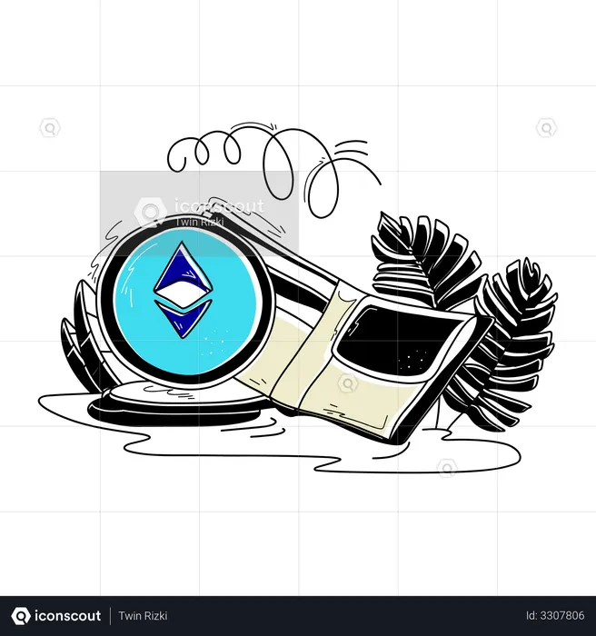 Ethereum Wallet  Illustration