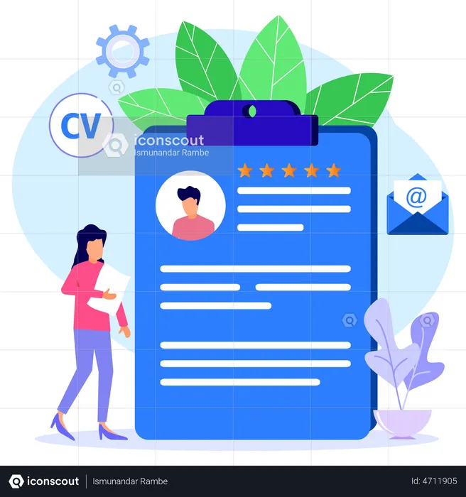 Évaluations des employés  Illustration