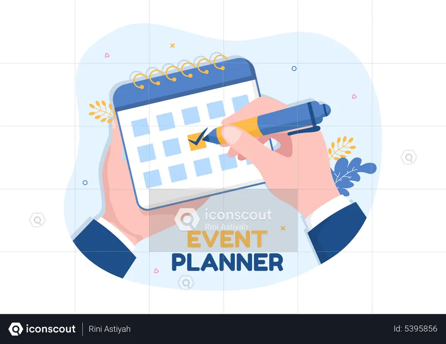 Event schedule  Illustration