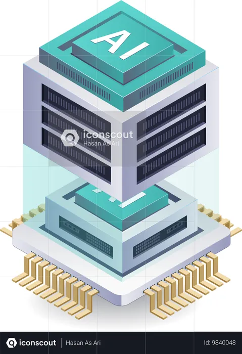 인공지능의 진화  일러스트레이션