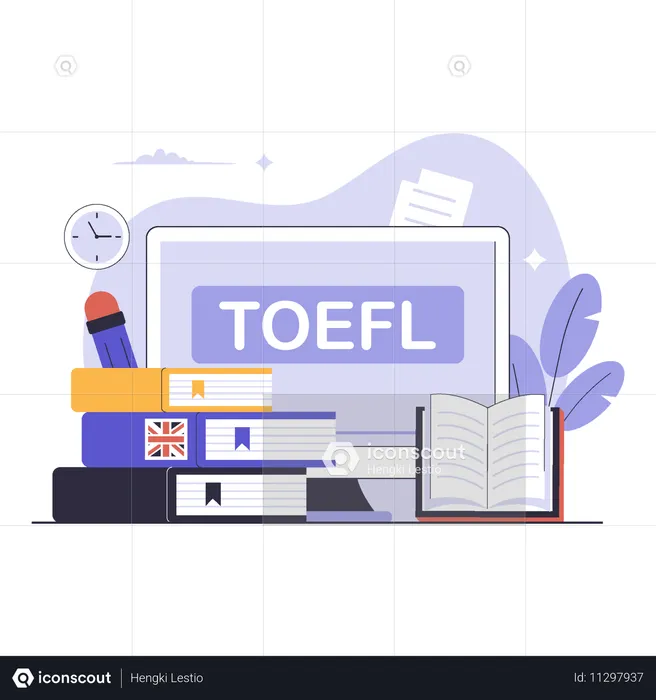 Exame toefl  Ilustração