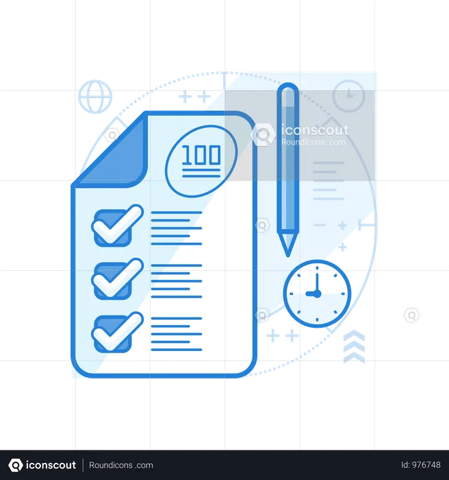 Exams Result  Illustration