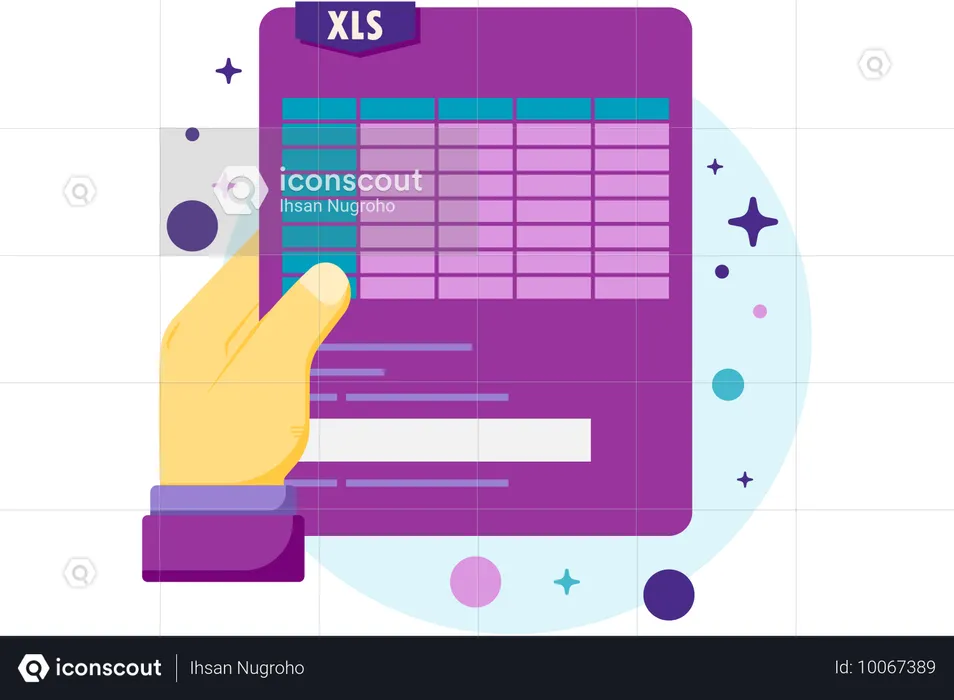 Excel-Datei  Illustration