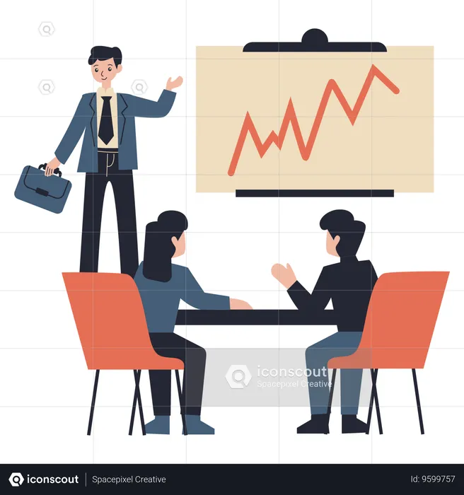 Executive Meeting  Illustration
