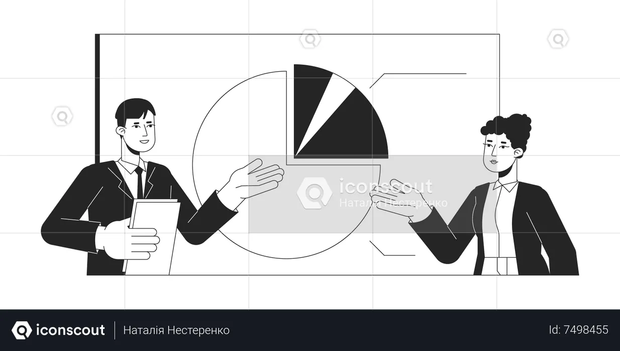 Executive meeting presentation  Illustration