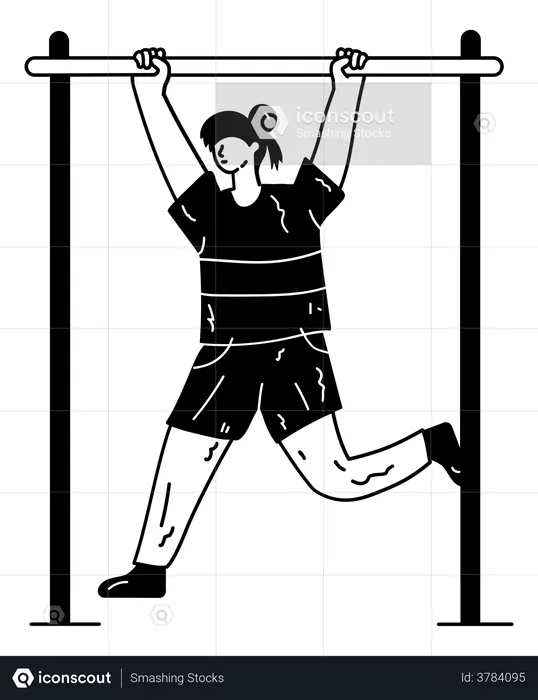 Exercise Bar  Illustration