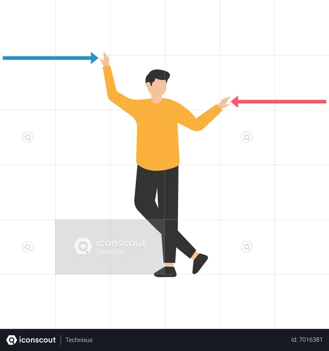 Expectation vs reality result  Illustration