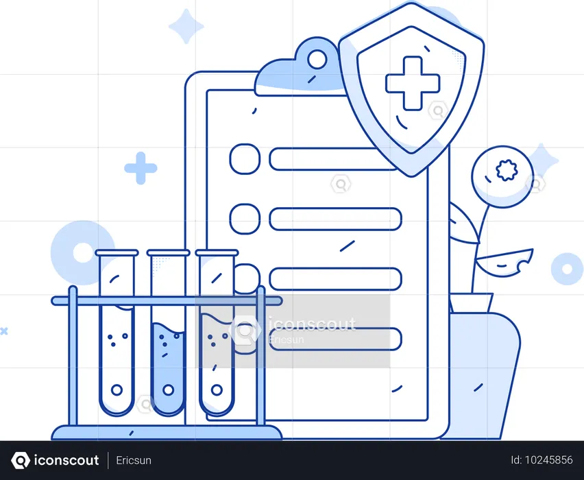 Expériences sur le virus réalisées par des médecins  Illustration