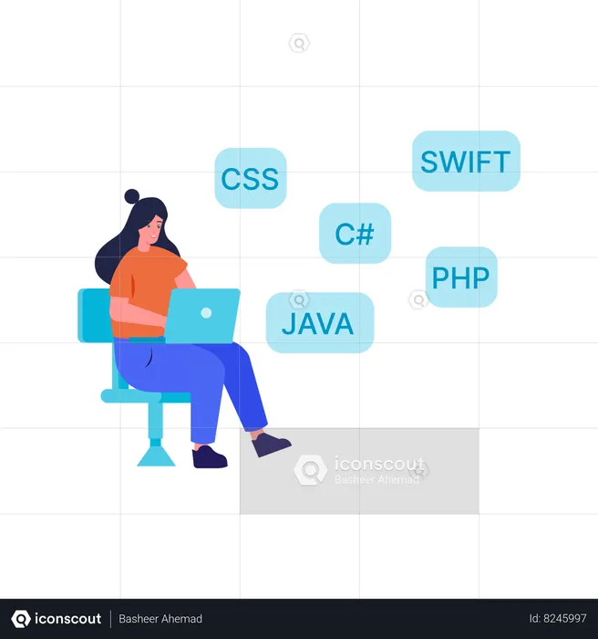 Experto en programación  Ilustración